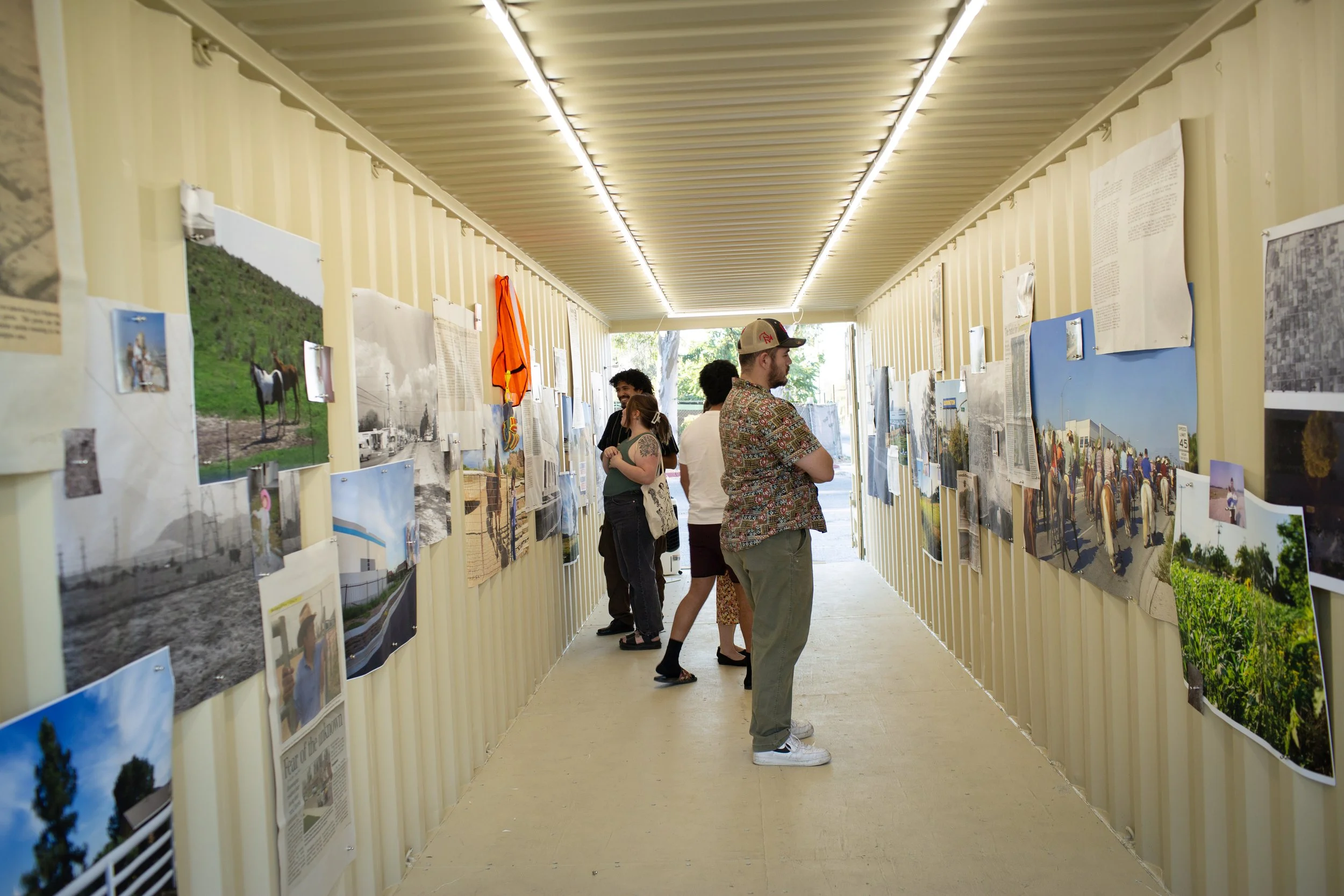  Viewers in the container, 2024 