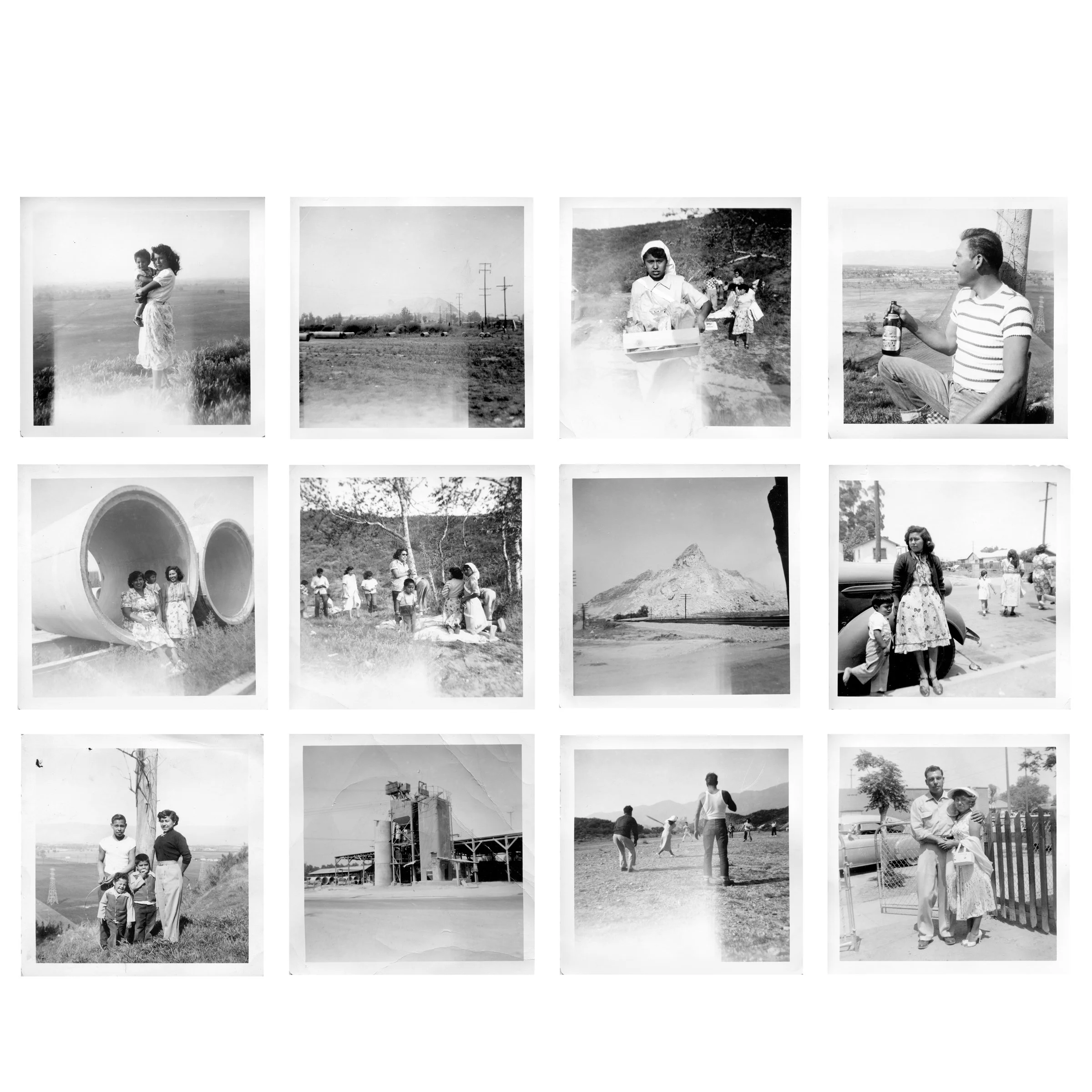  Colunga Family Snapshots from South Colton ,  1945-54 