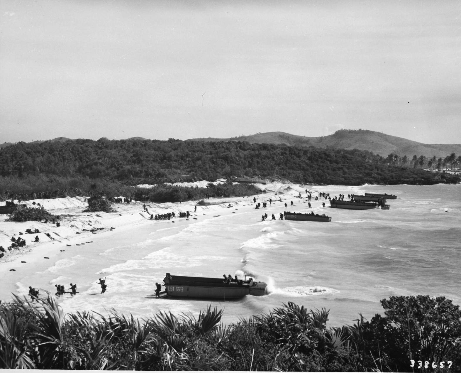  Military Exercises for  Operation Portex , Vieques, 1950 