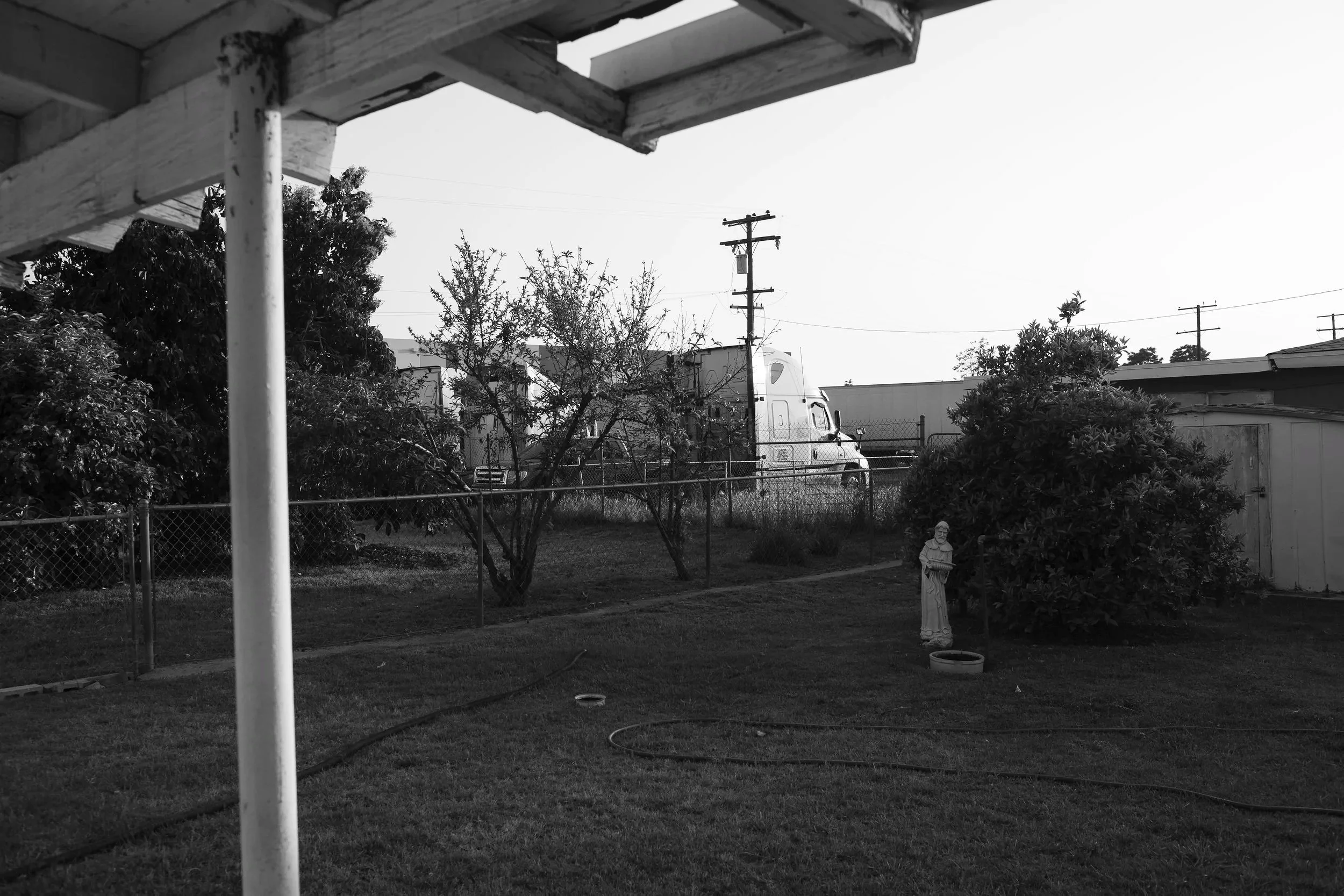  Vera's Backyard Facing a Truck Yard, 2024 