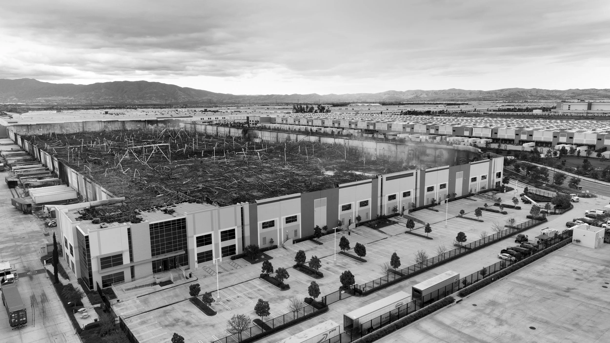  4-11-26 On April 7th, 2026, Chamel Abdulkarim, a warehouse worker from Highland, set fire to the Kimberly Clark warehouse in Ontario, CA. His last words were “"If you're not going to pay us enough to live, or afford to live, at least pay us enough n