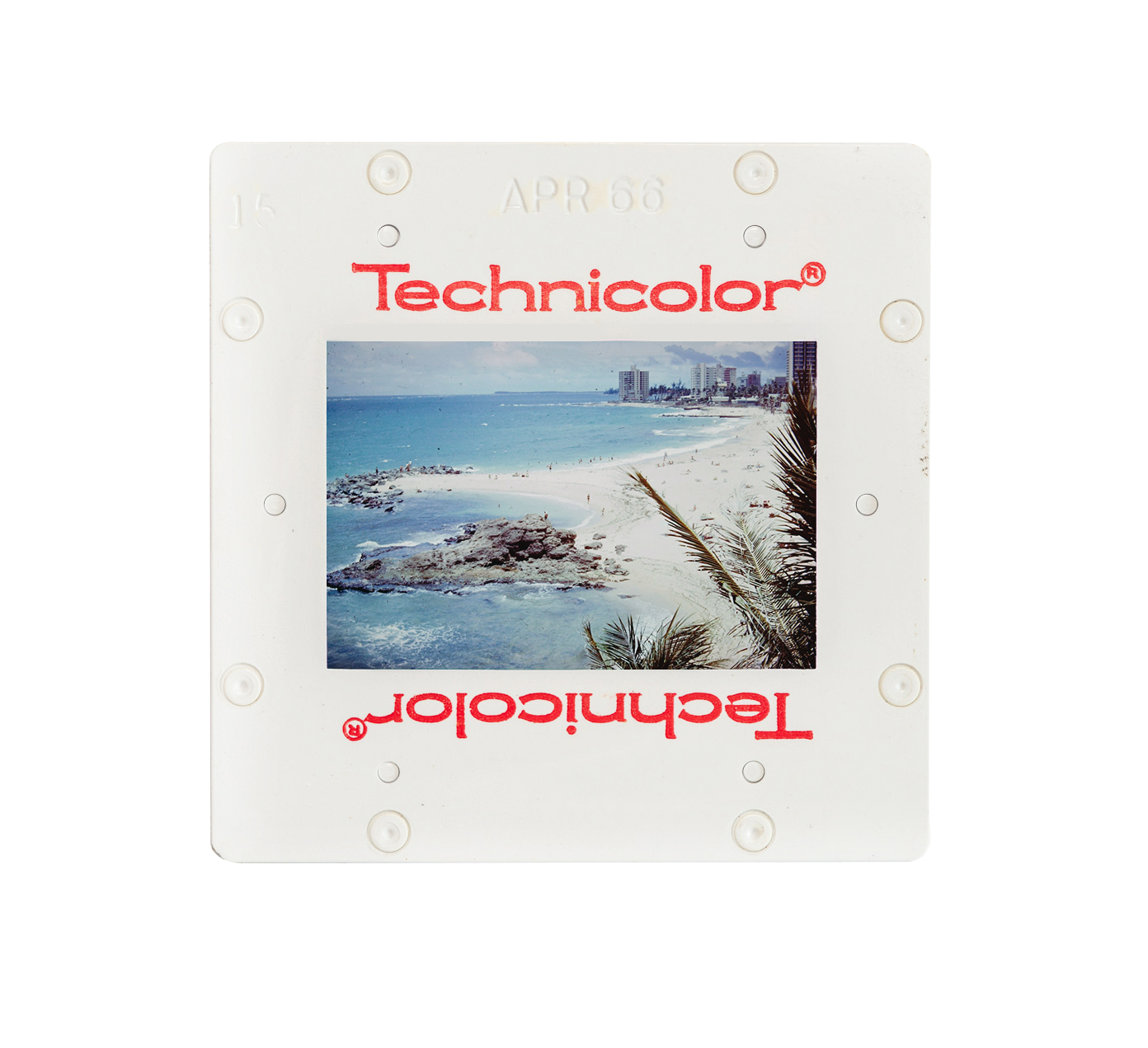  Condado Beach, Found Slide, 1966 