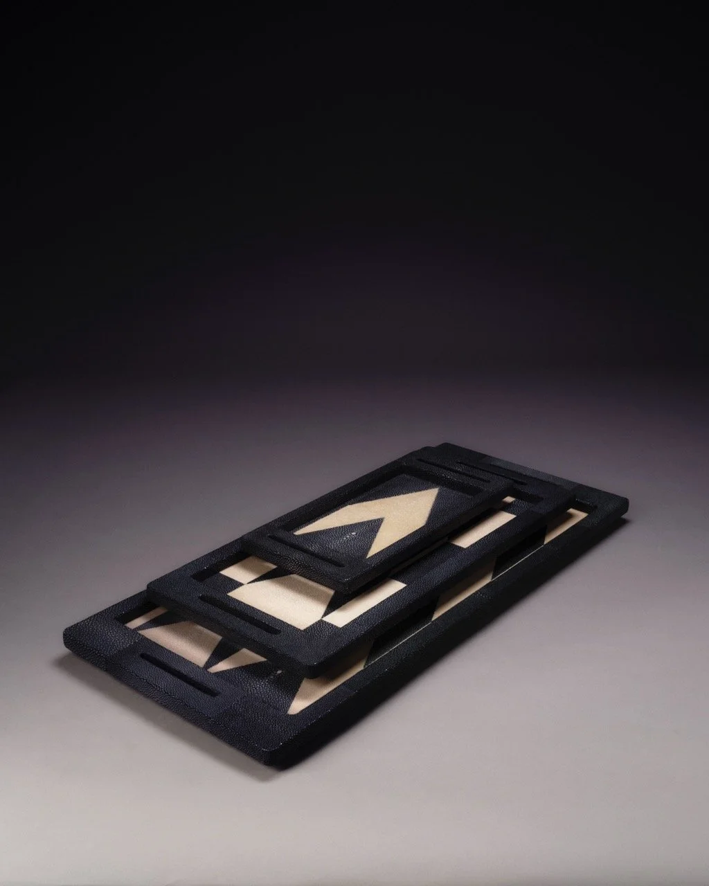 Manu Tray – Set – Black