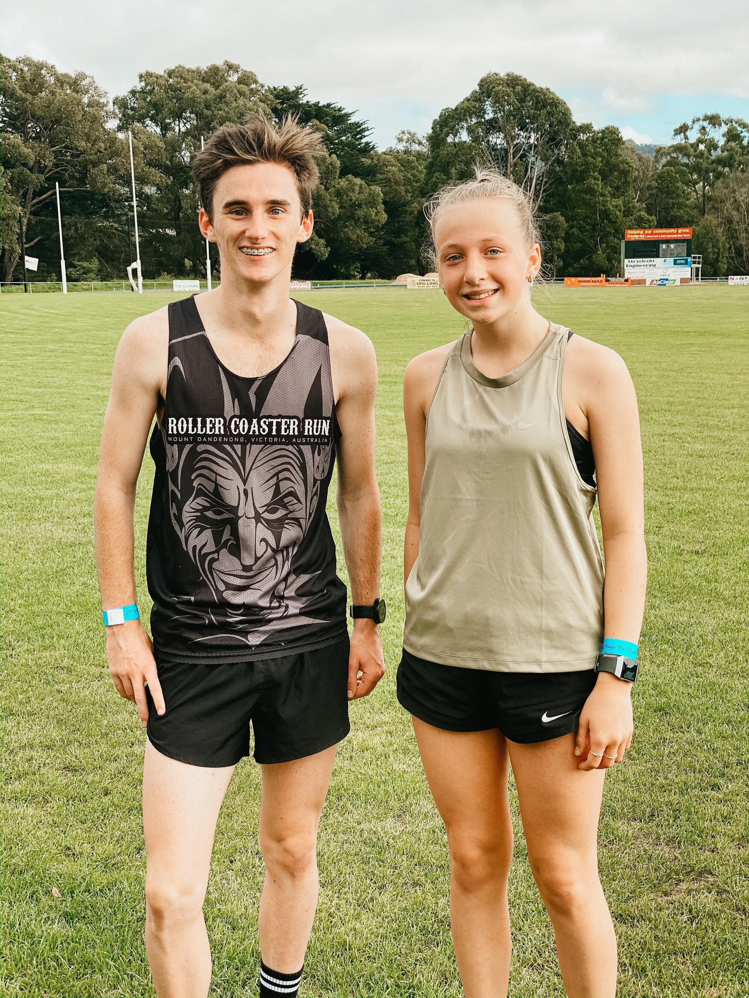 Seth Cropley and Lucy Traill