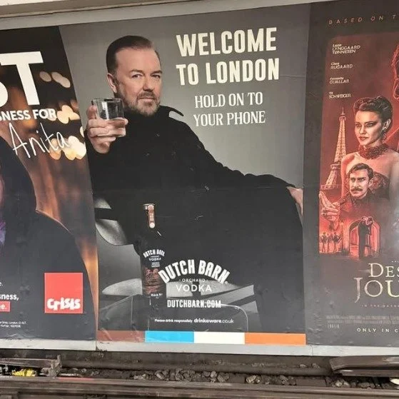NOW LIVE with @rickygervais and @dutchbarnvodka 🥃

Which creatives do you think got approval, and which ones...not so much? 👀