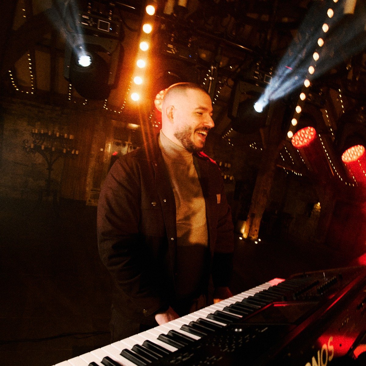 Ryan Phillips, piano tutor in Manchester, performing live with the Northern House Band