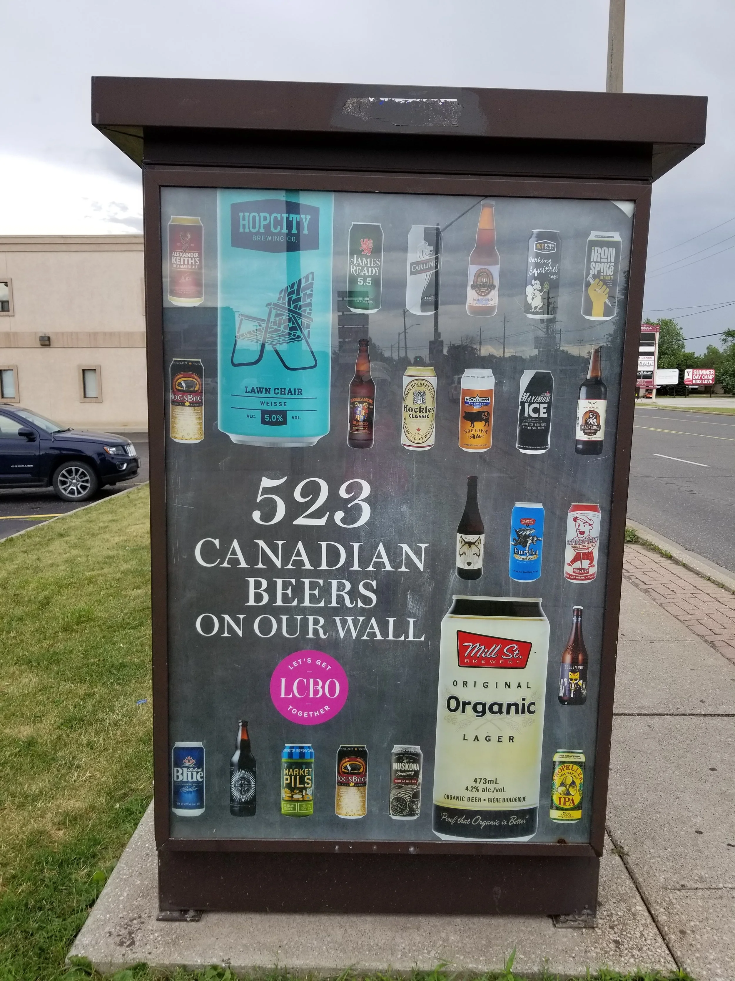 Transit Shelter Ad