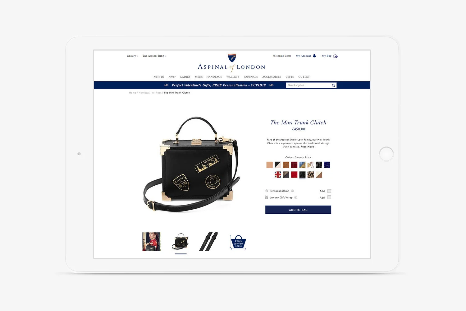 Product Display Page
