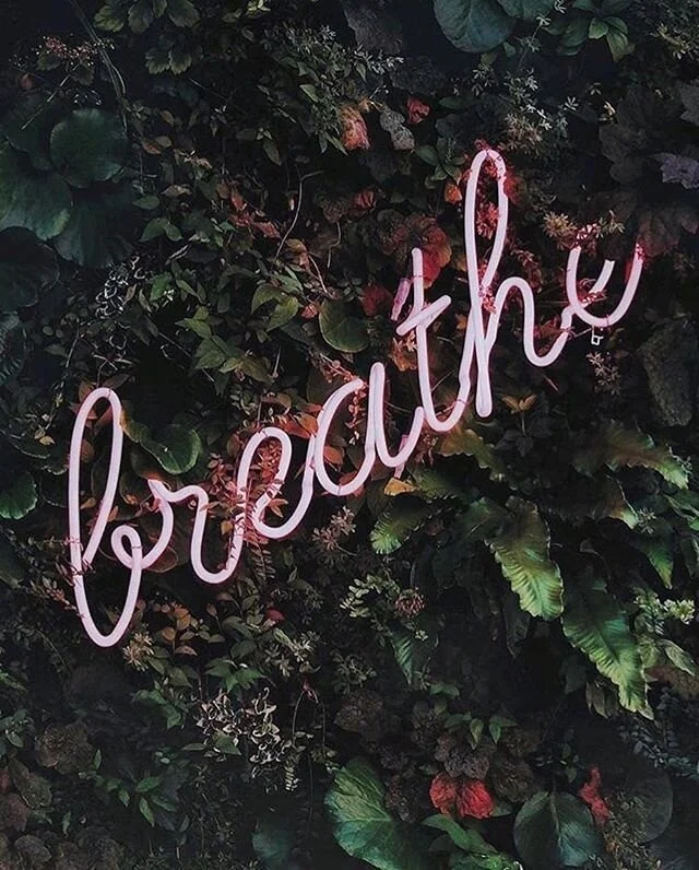 Just breathe. 💕