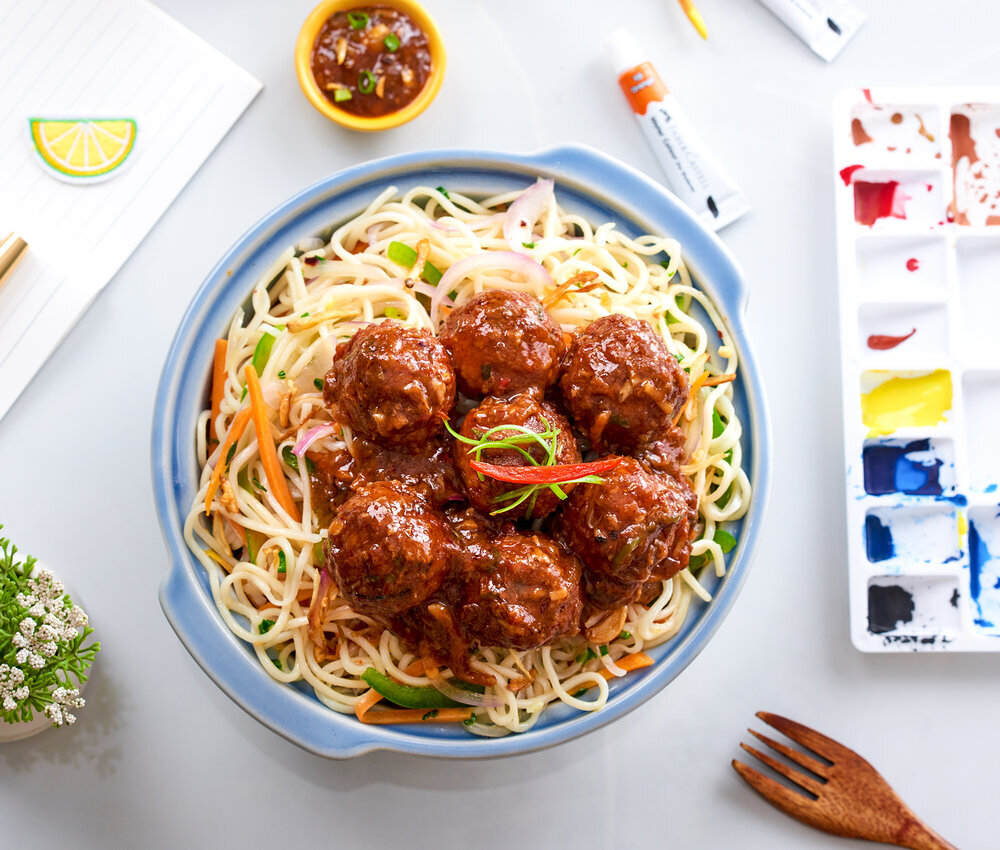 Manchurian Food Photogprahy, Bangalore 4 burner studio