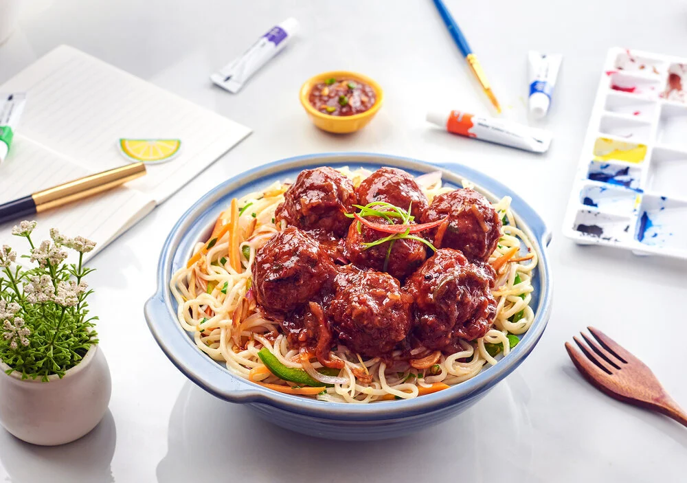 Manchurian Food Photogprahy, Bangalore 4 burner studio