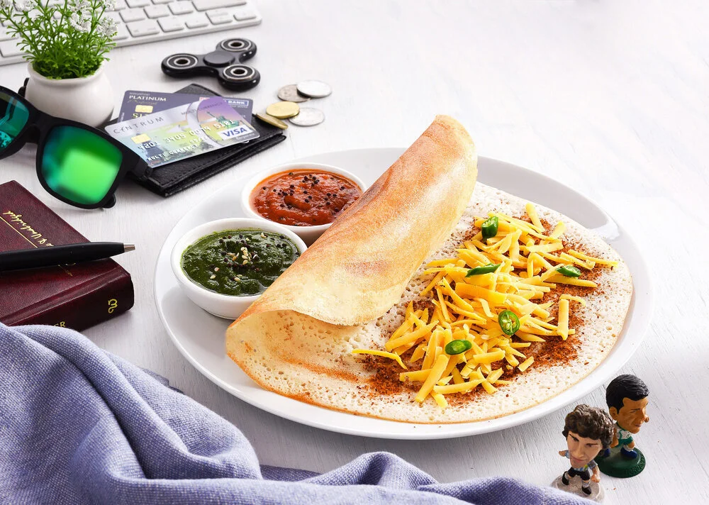 Dosa  Food Photography and Styling Bangalore India