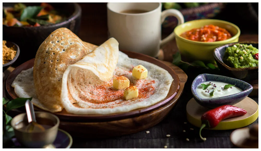 Dosa  Food Photography and Styling Bangalore India