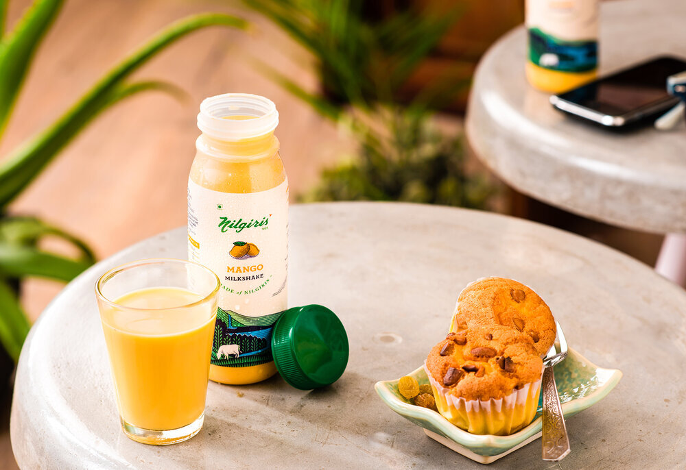 Nilgiris Milkshake Food Photography Bangalore 4burner studio India 