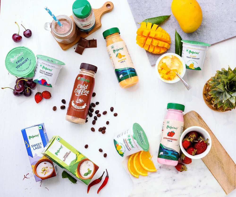 Nilgiris Milkshake Food Photography Bangalore 4burner studio India 