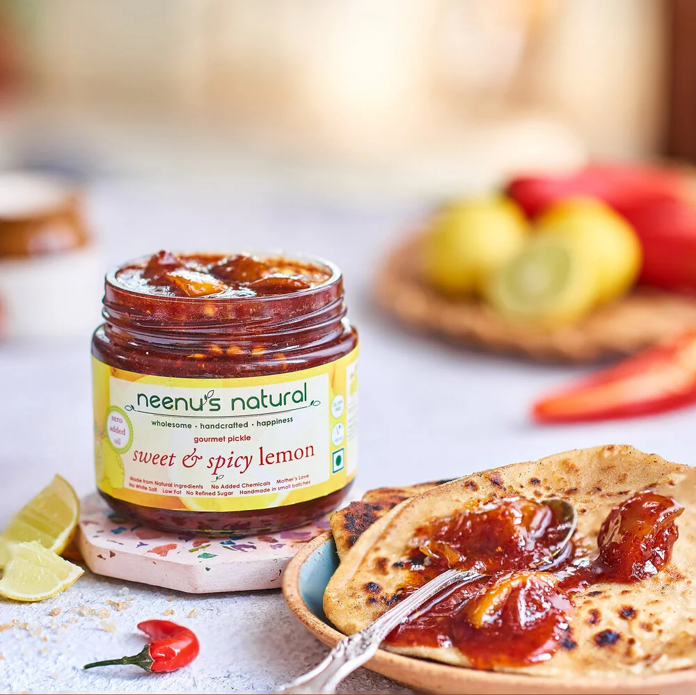 Neenus Pickle Food and Product Photography 4burner studio Bangalore India