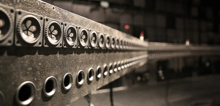 The wave field synthesis system at EMPAC.