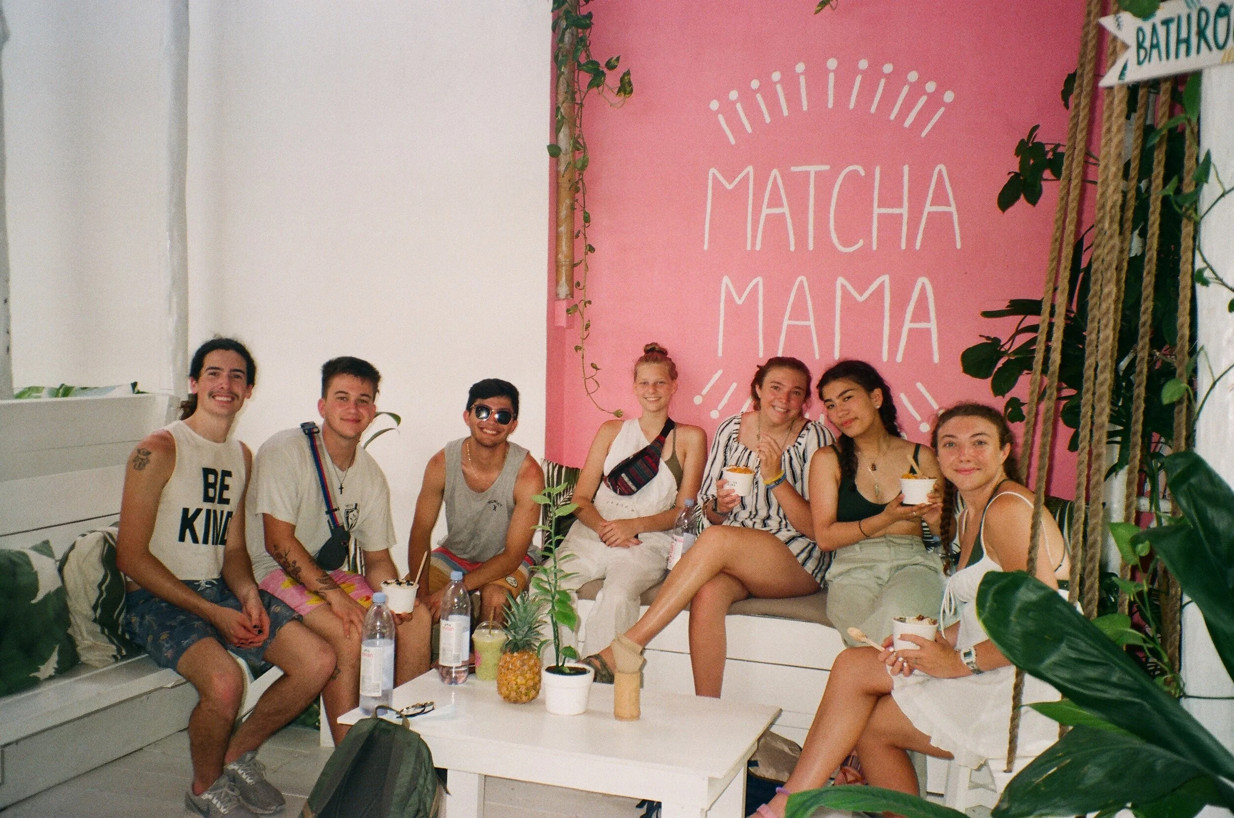 The faces of happiness over the fact that Christy didn’t die of heat stroke!