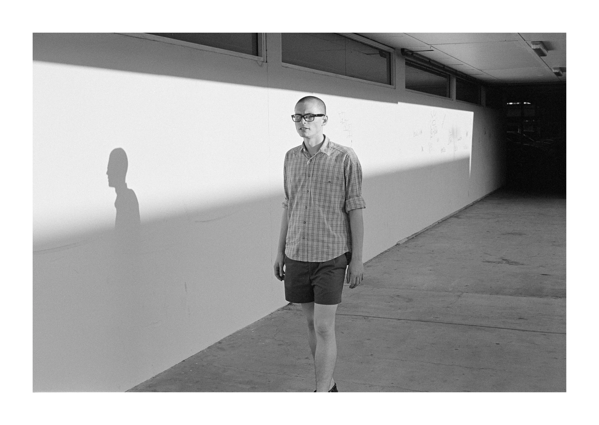 Jake in the afternoon light, Cairns, 2012.