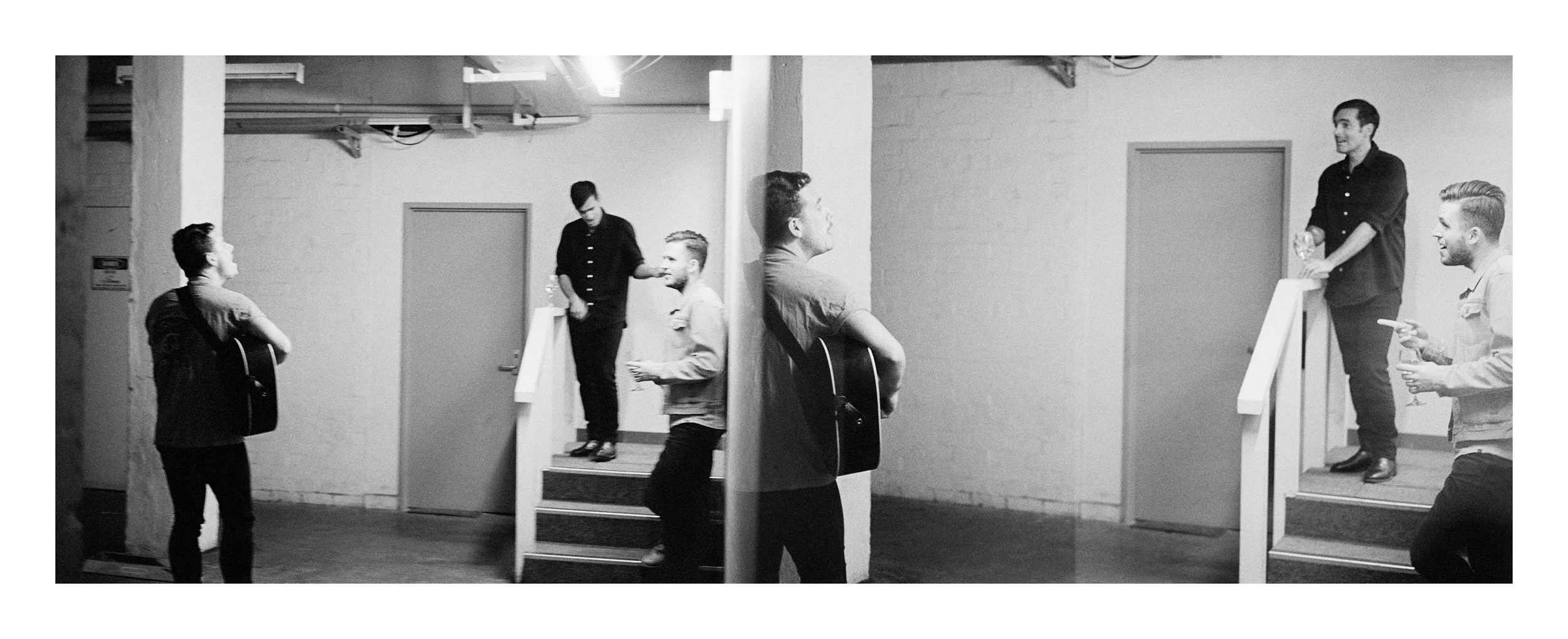Backstage double frame, Melbourne, 2013.
