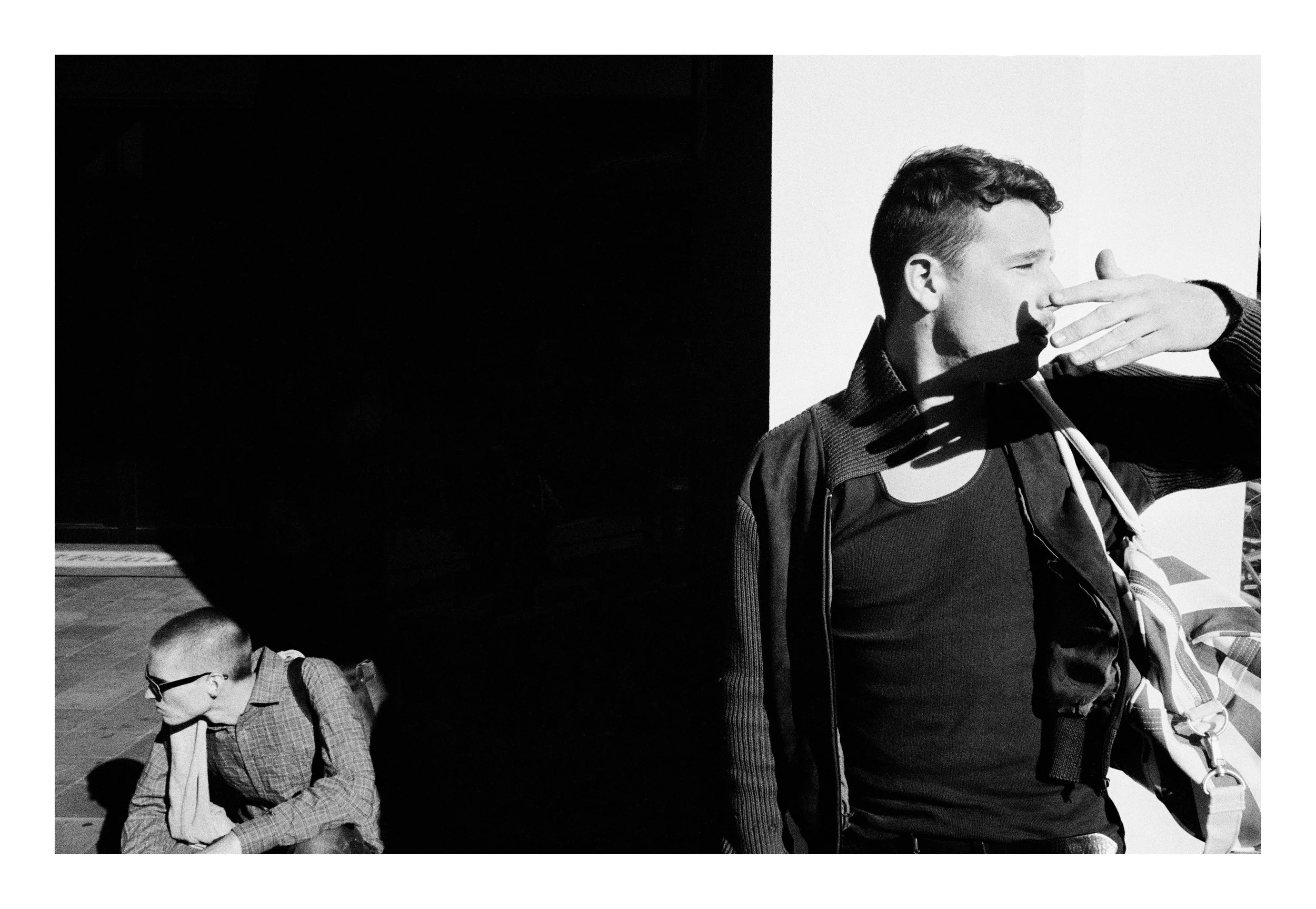 Dave and Jake, Perth, 2012.