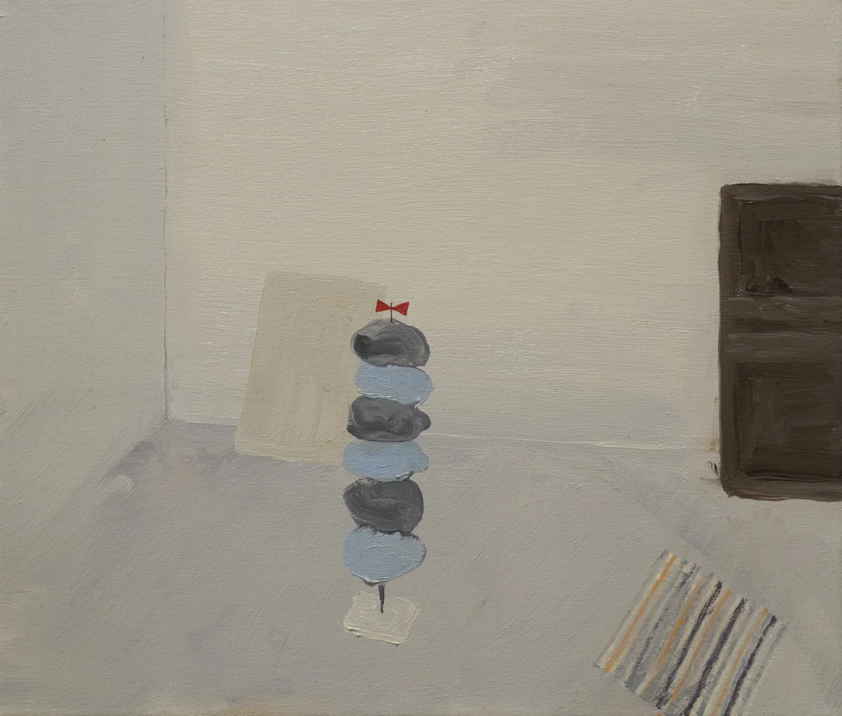 Red Bow, oil on canvas, 30 x 35cm, 2012