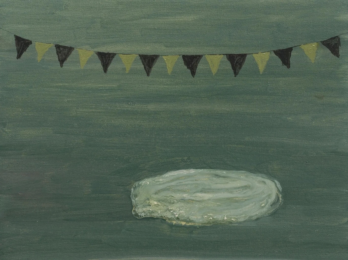 Pond, oil on canvas, 18 x 24cm, 2011