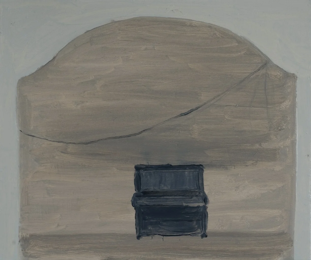 Stage, oil on canvas, 25 x 30cm, 2009