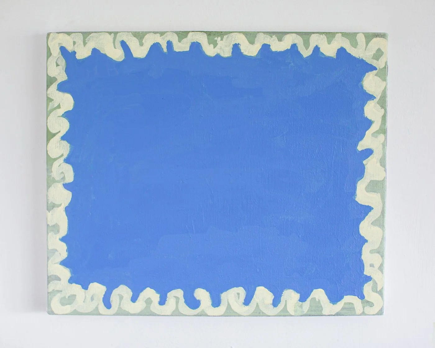 Firmament, Acrylic and Oil on Canvas, 25 x 30 cm, 2023