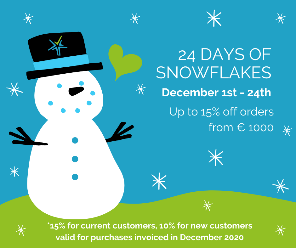 24 Days of Snowflakes - reduction on every order