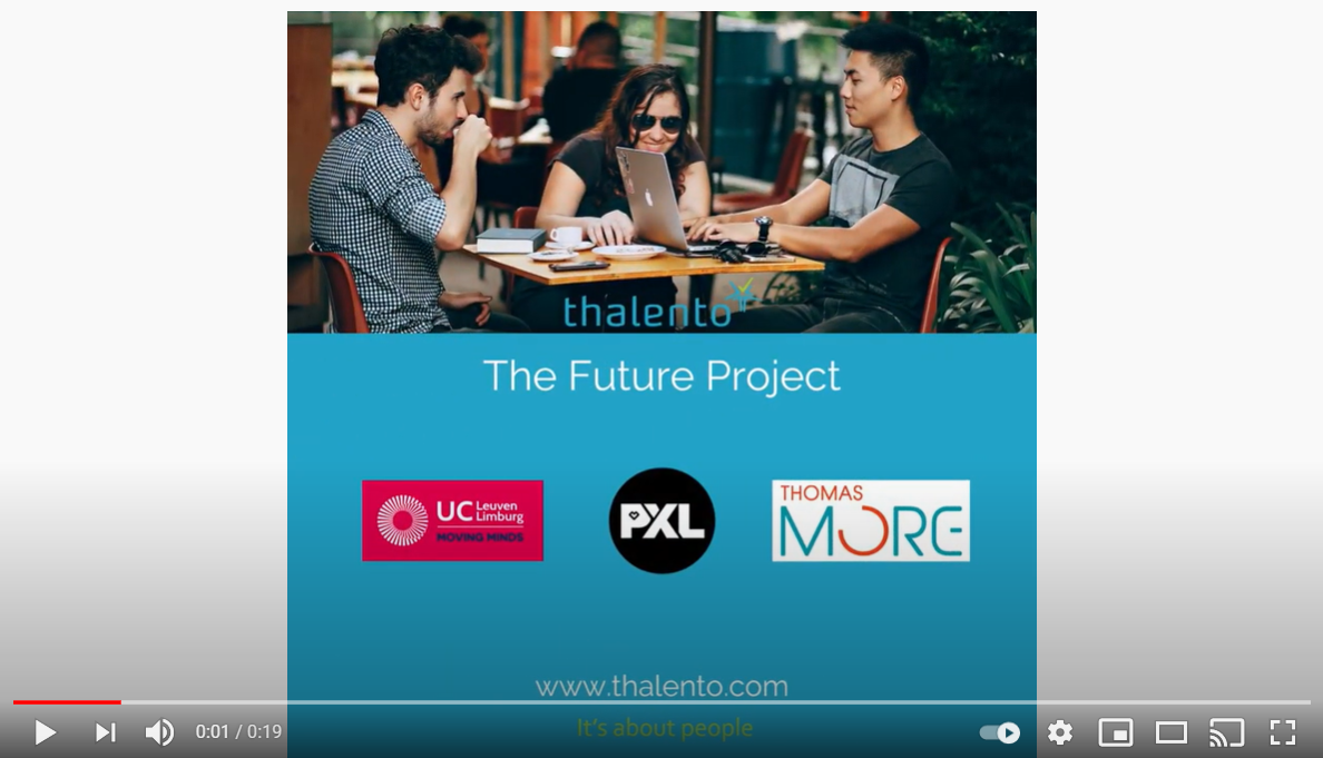 Thomas More is rolling out The Future Project