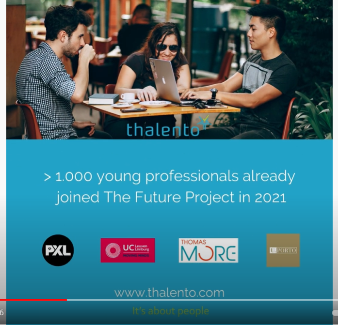 > 1.000 young professionals already joined The Future Project in 2021
