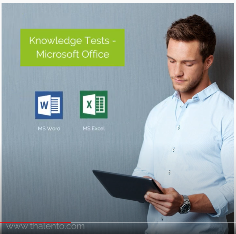 Knowledge Tests - MS Office