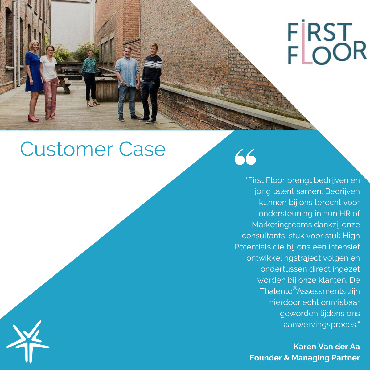 Customer Case - First Floor met oprichtster Karen Van der Aa