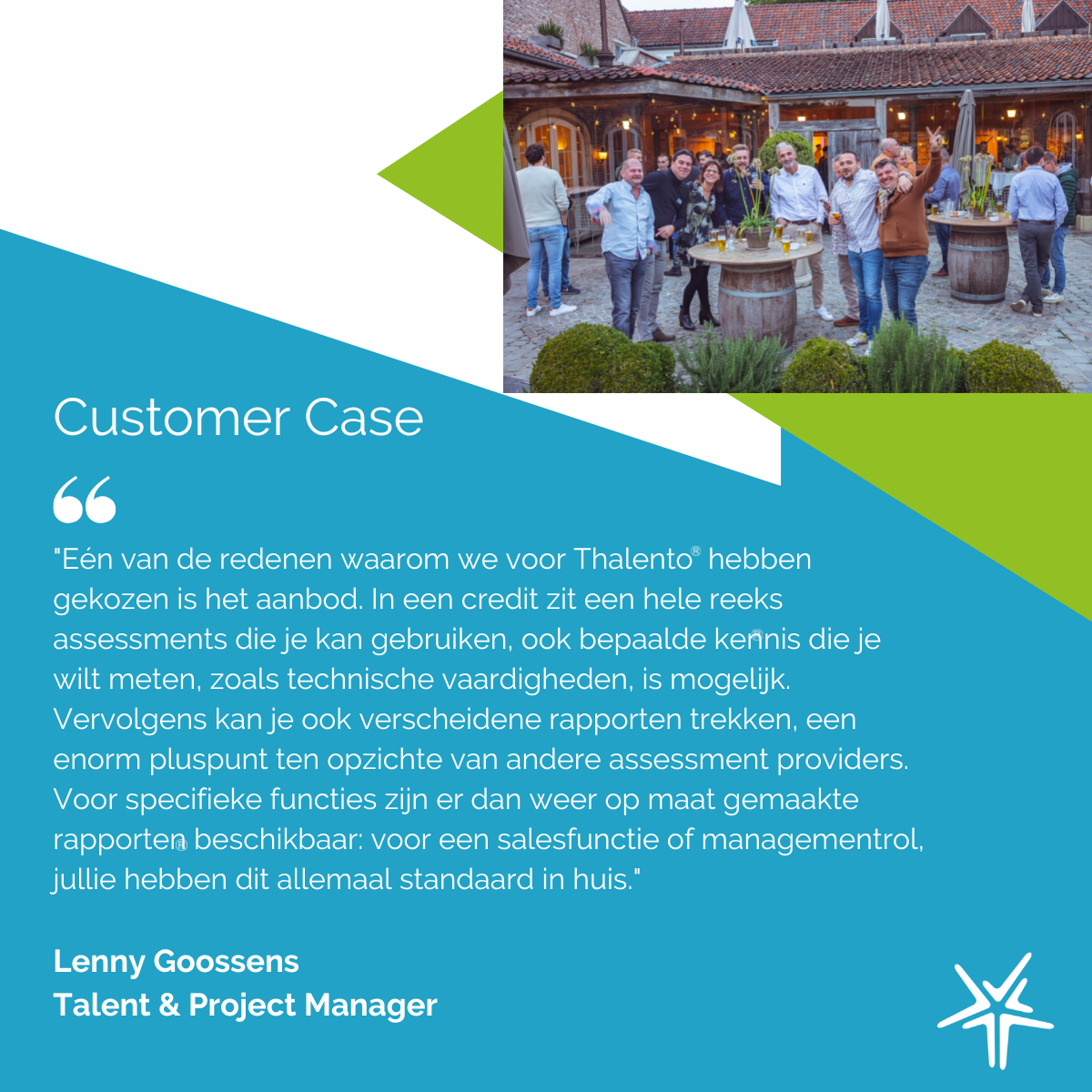 Customer Case - Somati FIE met Talent &amp; Project Manager Lenny Goossens