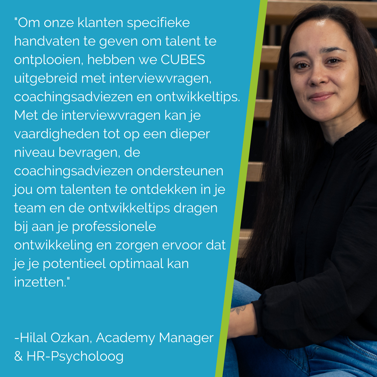 Uitbreiding CUBES Competenties - interview met Hilal Ozkan, Academy Manager &amp; HR-Psycholoog bij Thalento®
