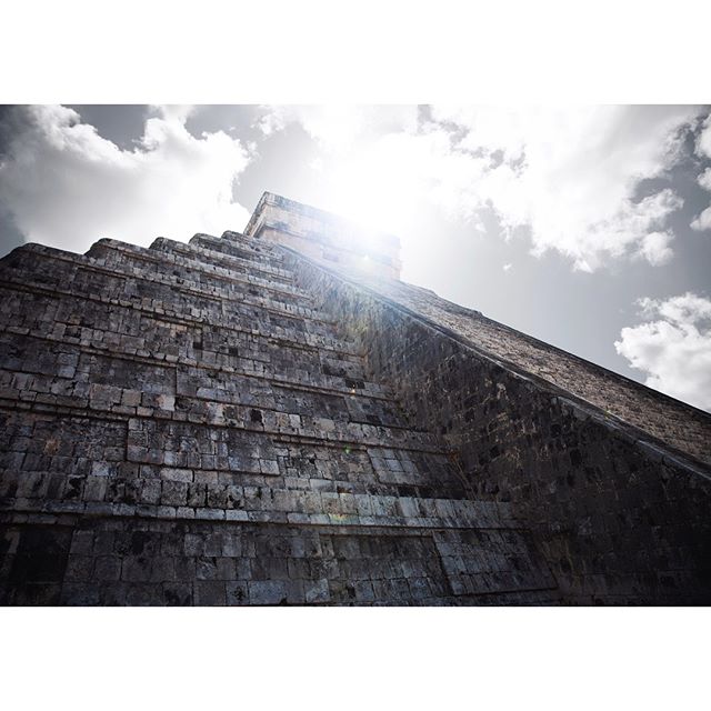El Castillo (Temple of Kukulkan), Chich&eacute;n Itz&aacute;

One of the new Seven Wonders of the World, it has incredible architecture based on astronomy, shadows, sound and Mayan deities. It&rsquo;s a giant calendar with 365 steps, built over anoth