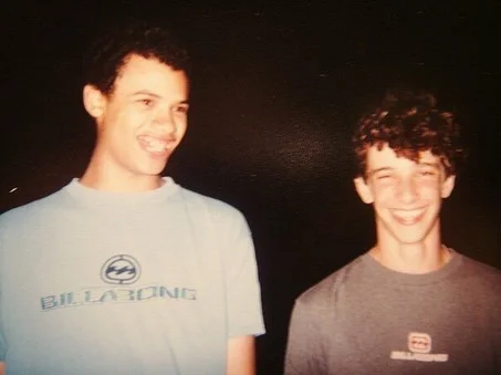 Nearly halfway there to those senior discounts!! Too bad theaters won&rsquo;t exist by then, but Happy Birthday to this old man! @joematcha #sponsoredbybillabong