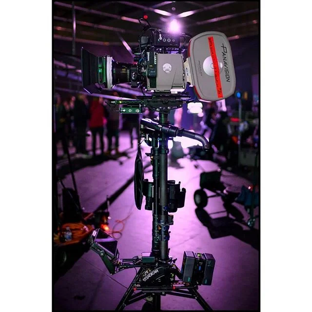 A little #35mm on #steadicam this week with some good people 🎥🦾