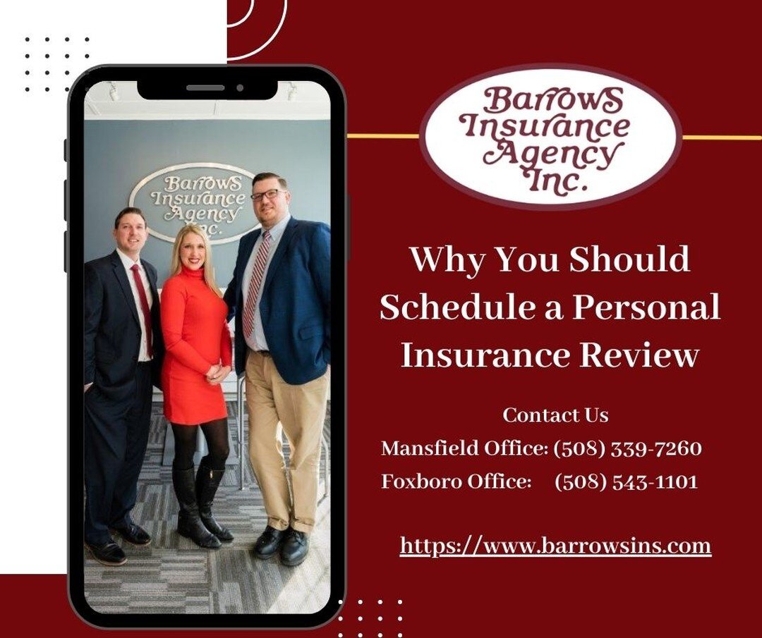 Yearly Personal Insurance Review - Why It Needs To Be On Your &quot;To Do&quot; List!

Barrows Insurance agents will help identify gaps in your coverage and explain potential impacts. Let's make sure you and your family are covered and not paying for