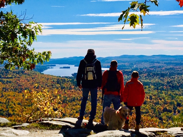 Wendy and family (and dog!!) shared this photo with us of their adventure.
