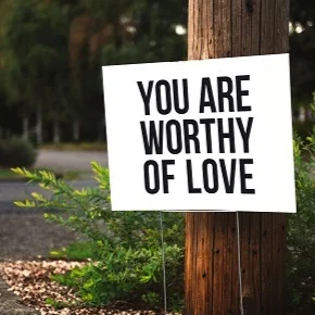 You and your body are worthy of love and respect.Photo by Tim Mossholder from Pexels via Canva free photos