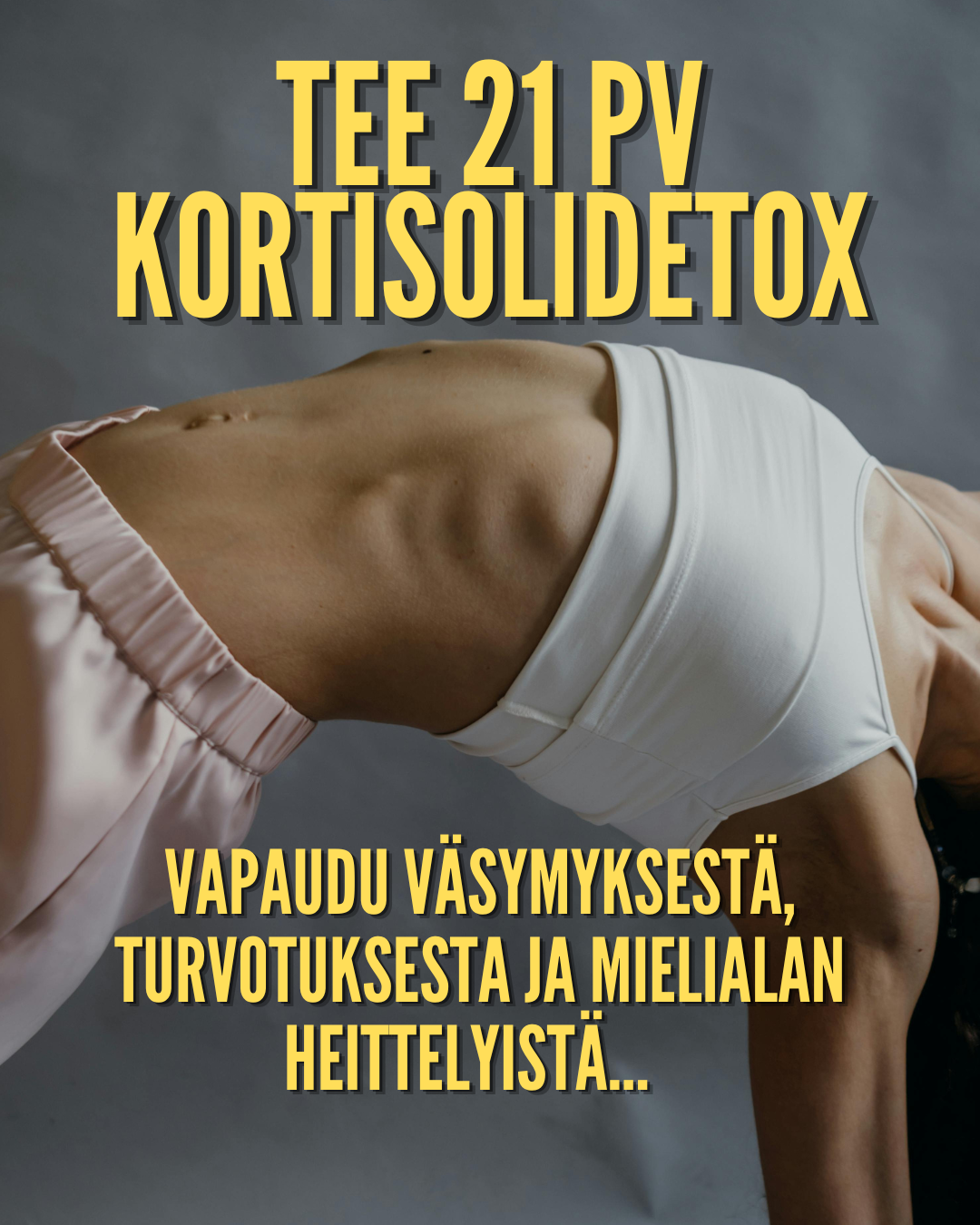 KORTISOLIDETOX 21 päivää / Onlinevalmennus / Kaisa Jaakkola & Mia Jokiniva