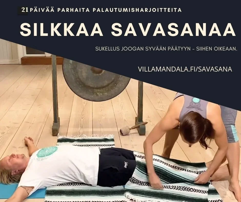 Silkkaa savasanaa / Online-joulukalenteri / 1.12.–21.12.2025