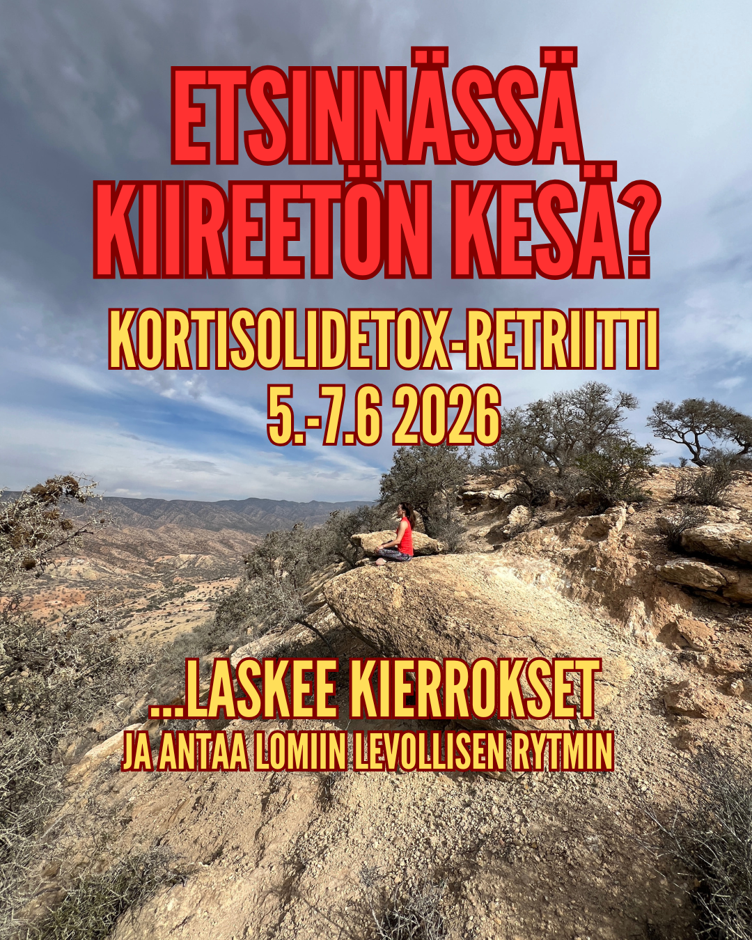 KortisoliDETOX&nbsp;-retriitti /&nbsp;Mia Jokiniva ja Kaisa Jaakkola