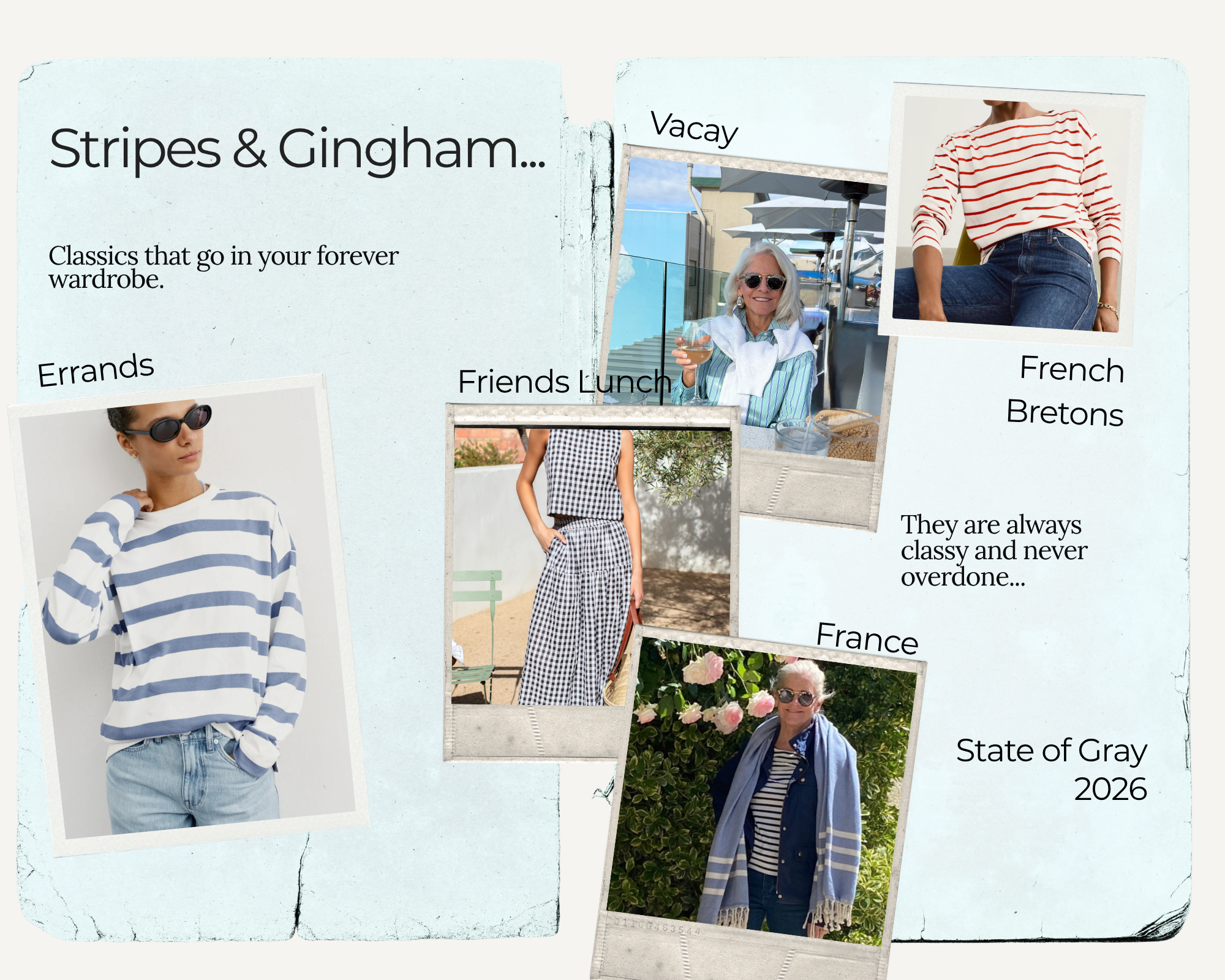 Stripes &amp; Checks Edit | Pieces That Work