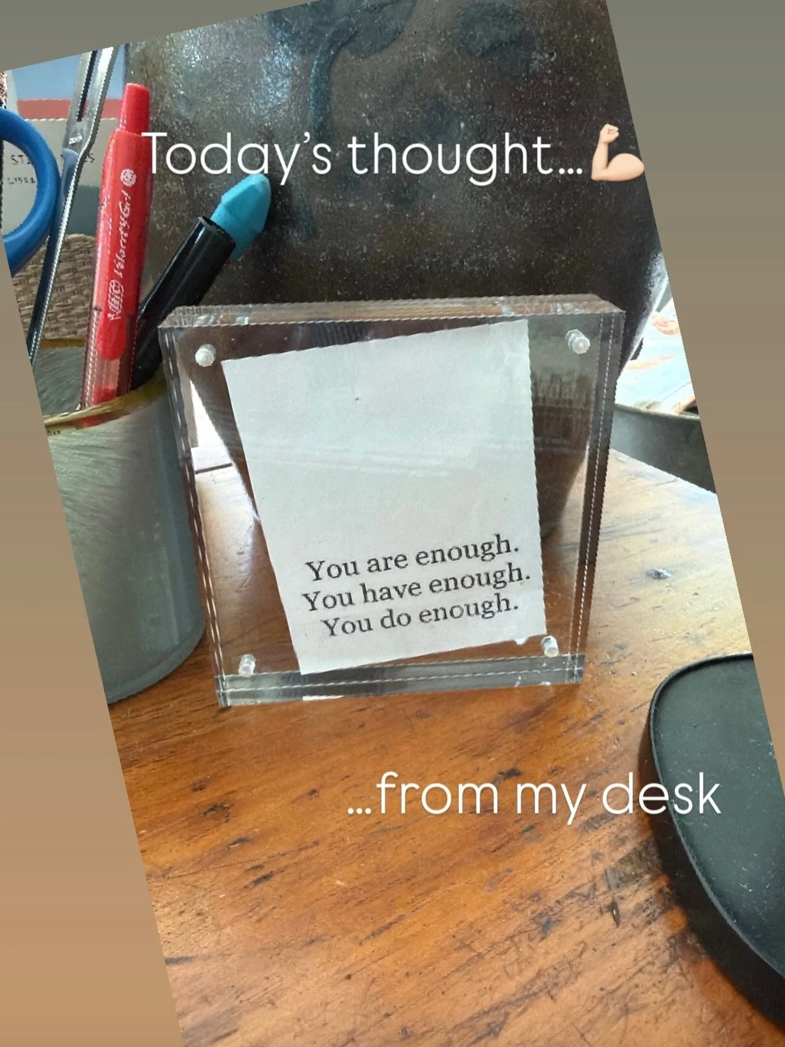 Today&rsquo;s Sticky Note&hellip;