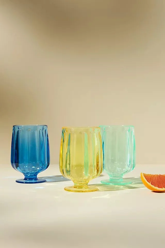 Anthropologie Lucia Goblet set