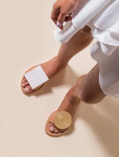 Laid Back London Crey Sandal