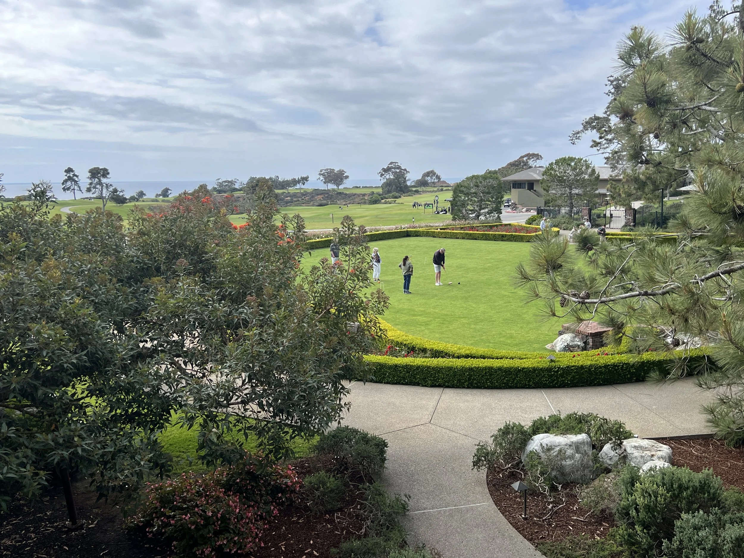 Lawn at Torrey Pines Lodge